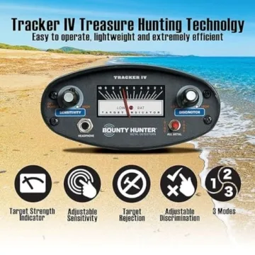 Bounty Hunter TK4 Tracker IV Waterproof Metal Detector