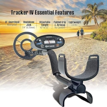 Bounty Hunter TK4 Tracker IV Waterproof Metal Detector