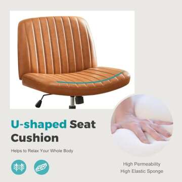 DUMOS Criss Cross Chair: Modern Adjustable Seating Solution