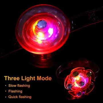 12 Pack LED Light Up Bracelets for Kids' Parties and Gifts