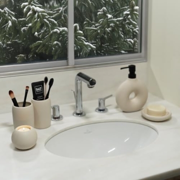 Stylish 5-Piece Ceramic Bathroom Accessory Set