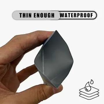 DEEZOMO 10 PCS RFID Blocking Sleeves, Credit Card Holder for Women Men Protect Cards Identity from Electronic Theft Travel Case Set (Marble Style