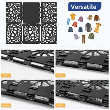 BoxLegend Shirt Folder V1-Plus - Easy Clothes Folding Board for Kids and Adults
