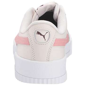 PUMA Women's Carina Sneaker Pastel parchment-Bridal Rose 8.5 M US