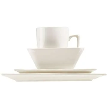 Elegant Amazon Basics 16-Piece Dinnerware Set for 4