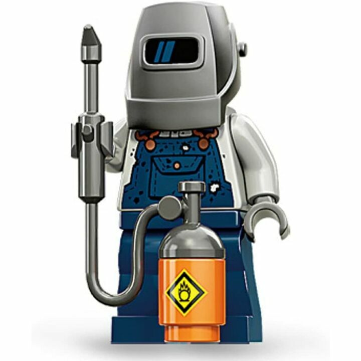 LEGO Minifigures Series 11 Welder Mini Figure