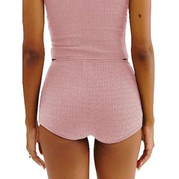 FULA-bao Women’s Y2K Two Piece Pajamas Set with Lace Trim