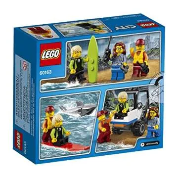 LEGO City Coast Guard Coast Guard Starter Set 60163 Building Kit (76 Piece)