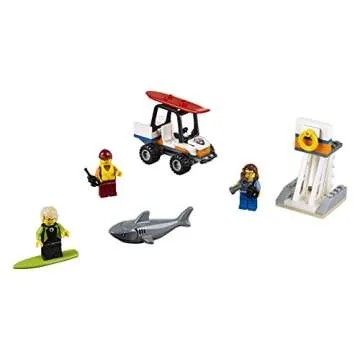 LEGO City Coast Guard Coast Guard Starter Set 60163 Building Kit (76 Piece)