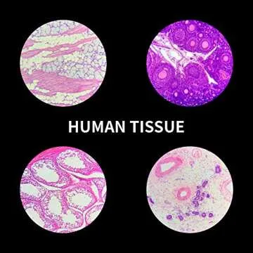 100Pcs Microscope Slides Set for Kids and Students