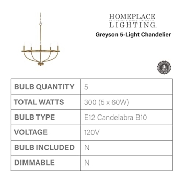 Greyson Candle Chandelier - Elegance Meets Functionality