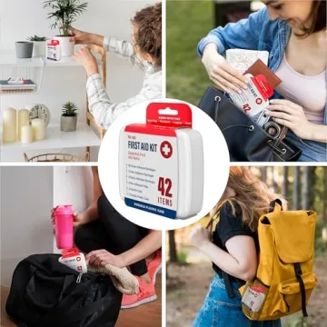 500 Piece First Aid Kit for Home, Travel & More