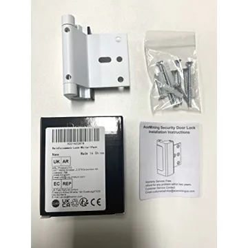 Durable Door Reinforcement Lock - 800lbs Security for Homes