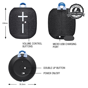 Ultimate Ears WONDERBOOM 3 Portable Bluetooth Speaker