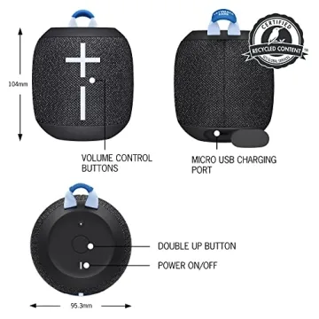 Ultimate Ears WONDERBOOM 3 Portable Bluetooth Speaker