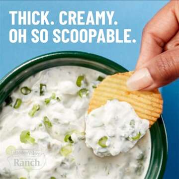 Hidden Valley Original Ranch Dips Mix, 1 Ounce, Pack of 4 (Package May Vary)