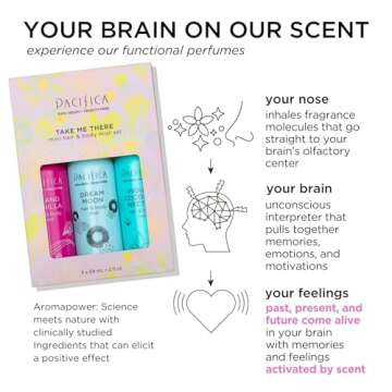 Pacifica Hair & Body Mist Take Me There Travel Size, Gift Set, Fragrance, Perfume Body Spray, Island...