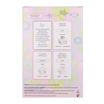 Pacifica Hair & Body Mist Take Me There Travel Size, Gift Set, Fragrance, Perfume Body Spray, Island Vanilla, Dream Moon, Silver Moon (Set of 3) Clean Vegan & Cruelty-Free Dermatologist Tested