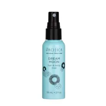 Pacifica Hair & Body Mist Take Me There Travel Size, Gift Set, Fragrance, Perfume Body Spray, Island Vanilla, Dream Moon, Silver Moon (Set of 3) Clean Vegan & Cruelty-Free Dermatologist Tested