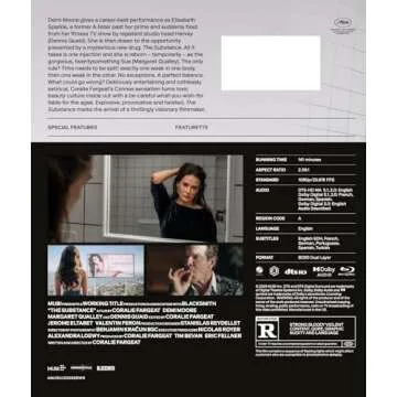 The Substance [Blu-Ray] - A Captivating Body Horror Masterpiece