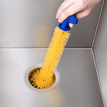 Mr. Scrappy Universal Garbage Disposal Brush - 11 Inch Yellow