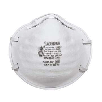 3M N95 Sanding and Fiberglass Respirator - 20-Pack for Dust Protection