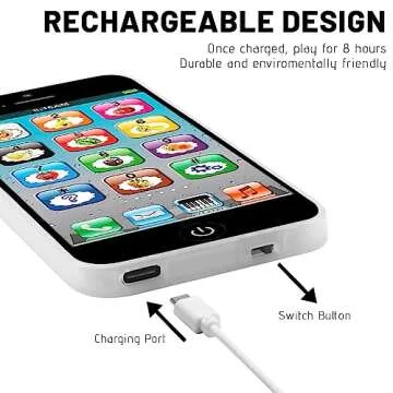 Interactive Toy Learning Play Cell Phone for Toddlers