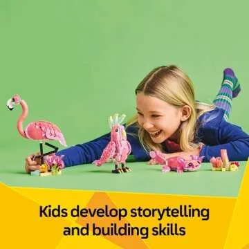 LEGO Creator 3 in 1 Wild Animals Pink Flamingo Toy