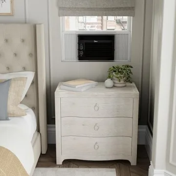 Midea RMW05MWB (Renewed) 5,000 BTU Mechanical Window Air Conditioner with Dual Cooling