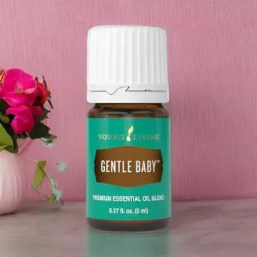 Young Living Gentle Baby Essential Oil 5ml - Calming Blend for Little Ones - Promotes Soothing Comfort - Certified Pure & Gentle - Aromatherapy for Baby Care