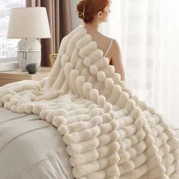 Bedsure Faux Fur Blanket Comfort and Style for Women