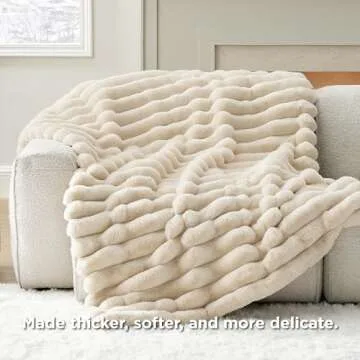 Bedsure Faux Fur Blanket Comfort and Style for Women