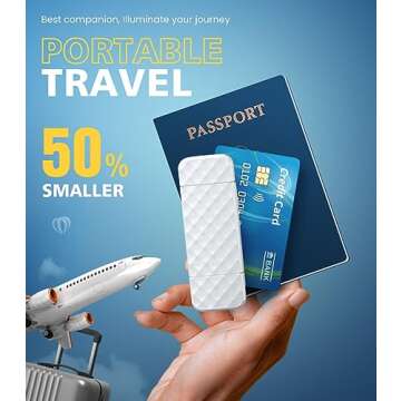 OPAUL USB Rechargeable Book Light, Clip-on LED Bookmark Reading Light in Bed, 3 Amber Colors & 5 Brightness, Long Lasting, Perfect Gifts Stocking Stuffers for Book Lovers, Adults, Kids