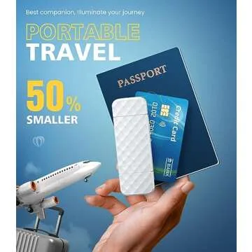 OPAUL USB Rechargeable Book Light, Clip-on LED Bookmark Reading Light in Bed, 3 Amber Colors & 5 Brightness, Long Lasting, Perfect Gifts Stocking Stuffers for Book Lovers, Adults, Kids