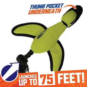 Durable Nerf Dog Launching Duck for Endless Fun