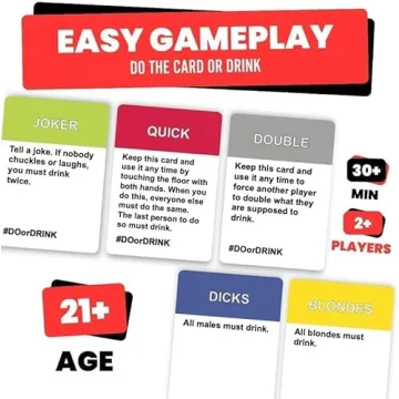 Do or Drink Card Game - Ultimate Fun for Adults