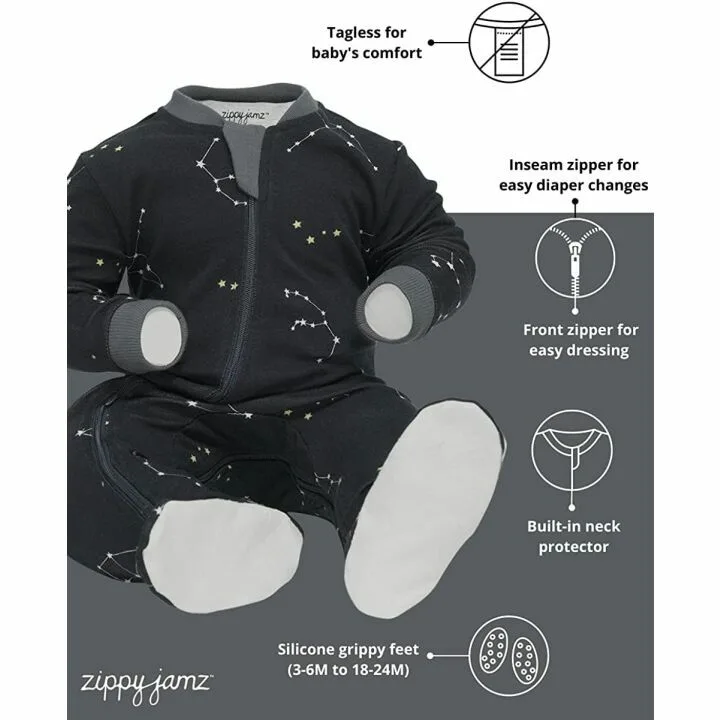Organic Zipper Footed Baby Pajamas – ZippyJamz