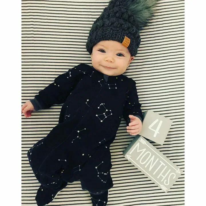 Organic Zipper Footed Baby Pajamas – ZippyJamz