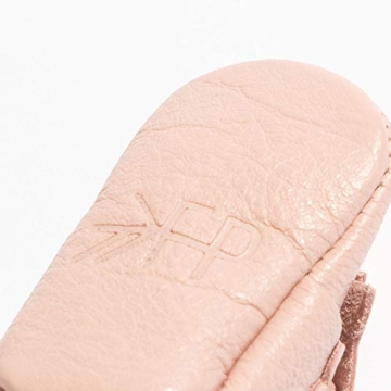 Freshly Picked Blush Bow Mocc for Stylish Babies