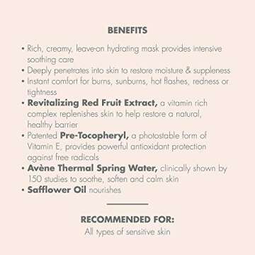 Avène Soothing Radiance Mask | Deep Hydration & Soothing Skin