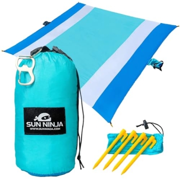 Travel-Friendly Sand Proof Beach Blanket for All Ages