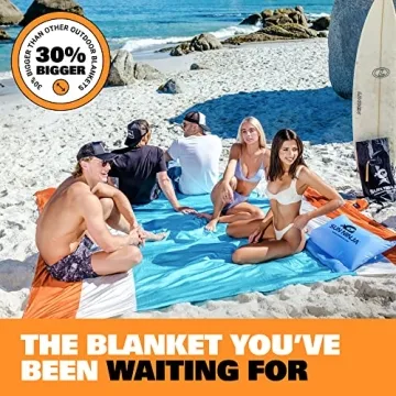 Travel-Friendly Sand Proof Beach Blanket for All Ages