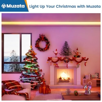 Muzata 6Pack U108 3.3FT LED Strip Channel for Spotless Lighting