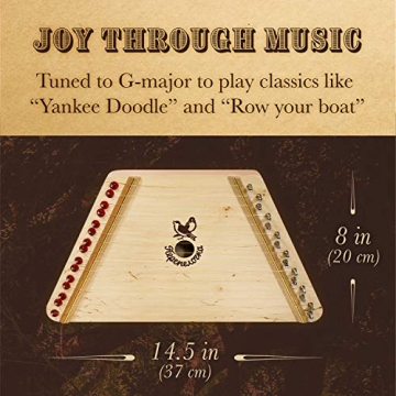 Lap Harp Music Maker Toy for Kids - Fun & Creative