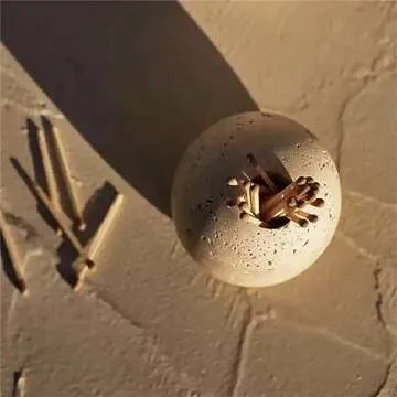 Travertine Toothpick Holder, Match Holder, Decorative Natural Stone Home Decor