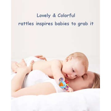 SSK Soft Baby Rattles and Foot Finder Socks for Infants