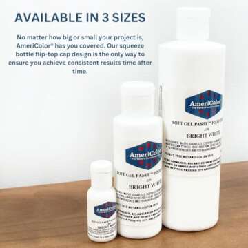 AmeriColor Copper Soft Gel Paste for Vibrant Baking