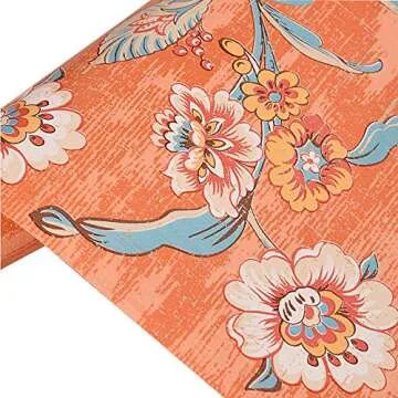 Vintage Floral Peel and Stick Wallpaper for Home Decor