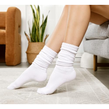 Winterlace 3 Pairs Slouch Socks for Women Stylish Comfort