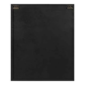 Kate and Laurel Cates Farmhouse Wall Cabinet with Sliding Door